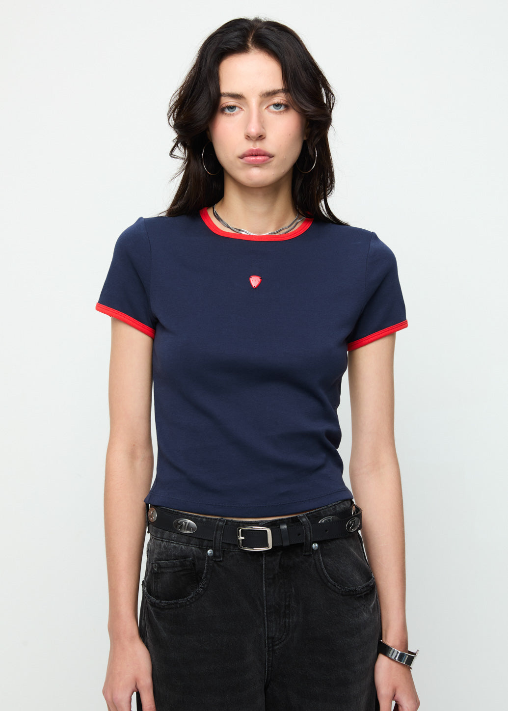 SIGNATURE RINGER BABY TEE