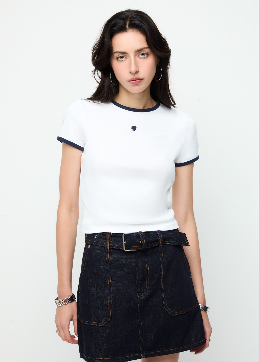 SIGNATURE RINGER BABY TEE – C P S Official Store
