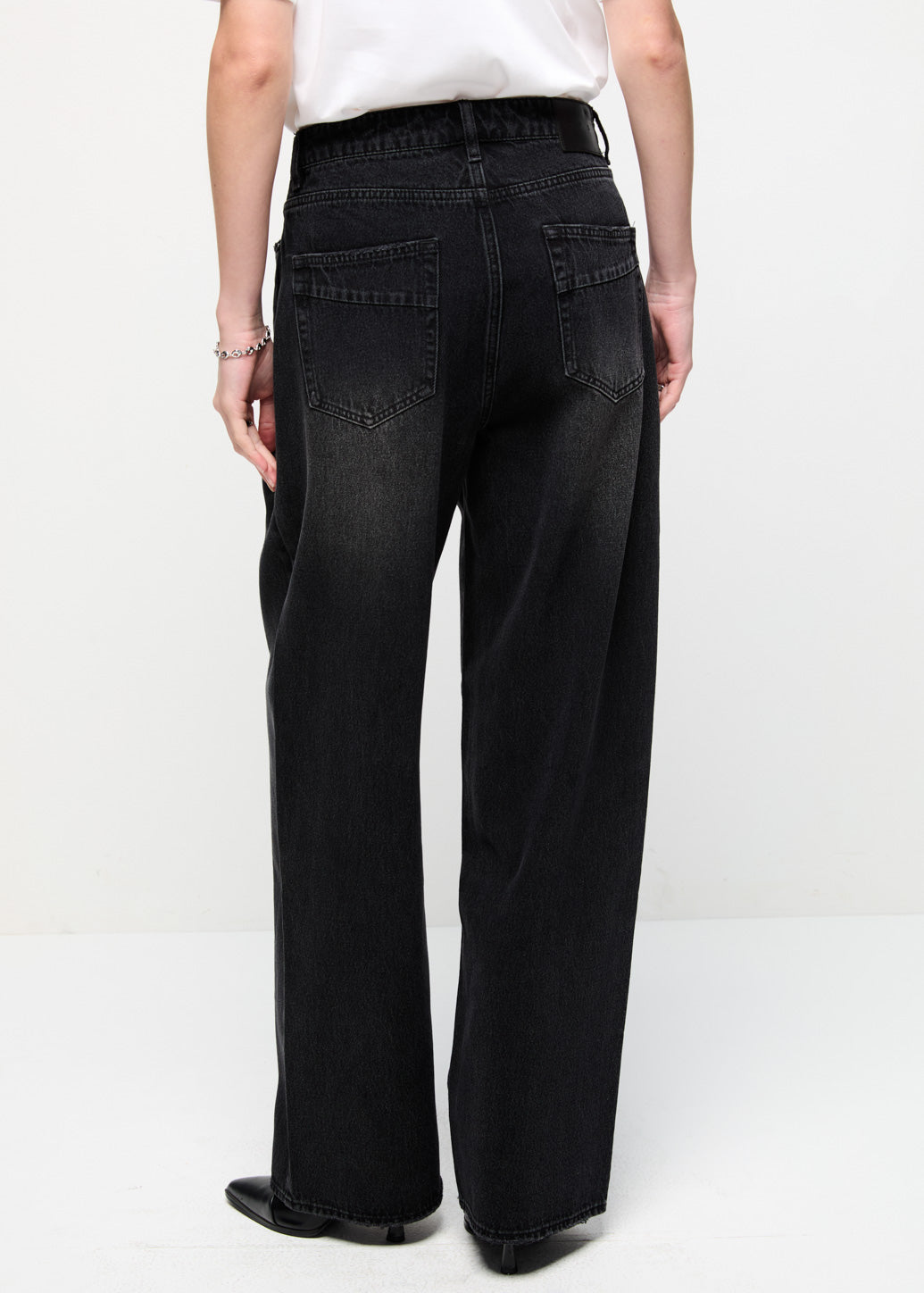 BLACK BAGGY JEANS Black / 29
