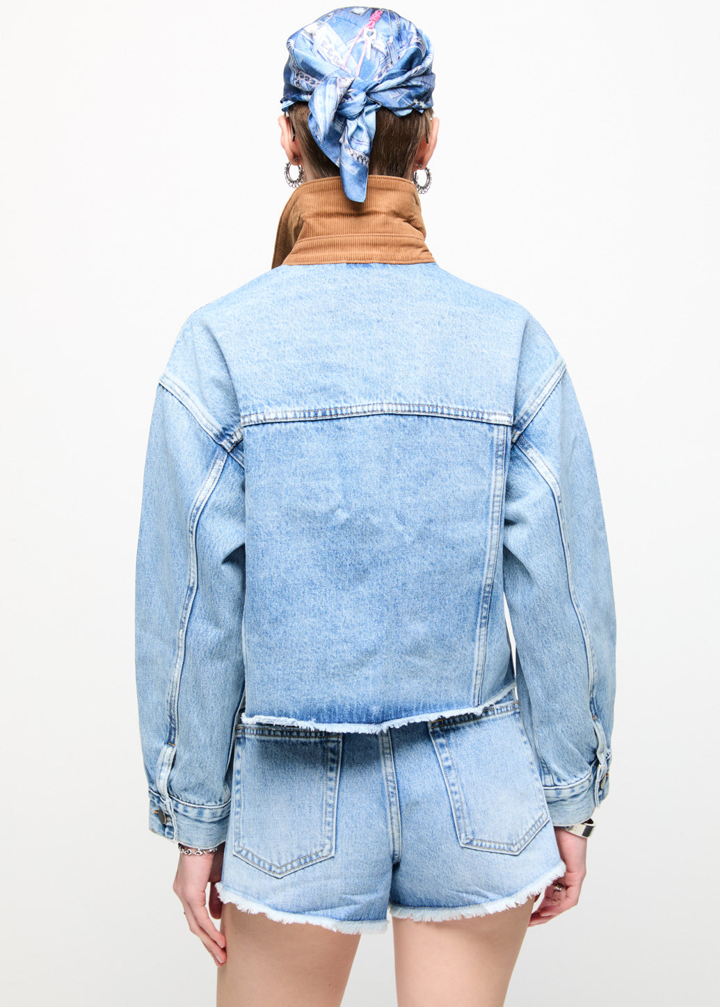 TRUCKER JACKET Blue / L
