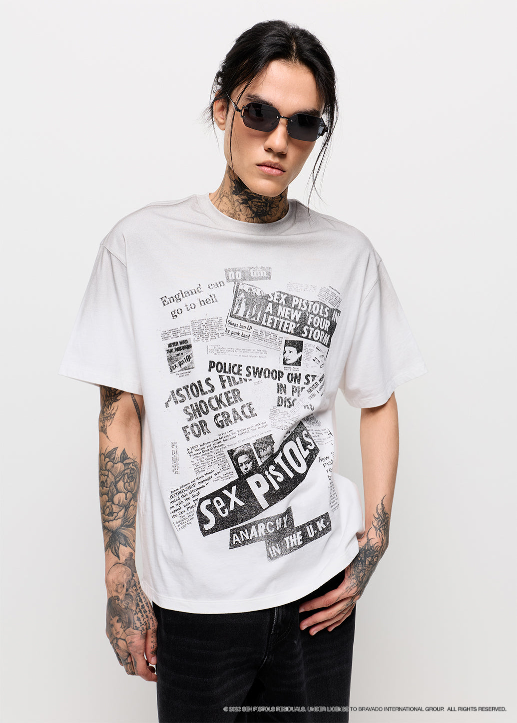 SEX PISTOLS OVERSIZED GRAPHIC TEE – C P S Official Store