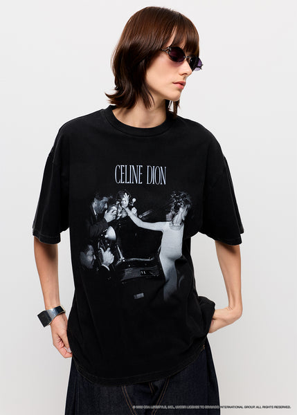 CELINE DION GRAPHIC TEE – C P S Official Store