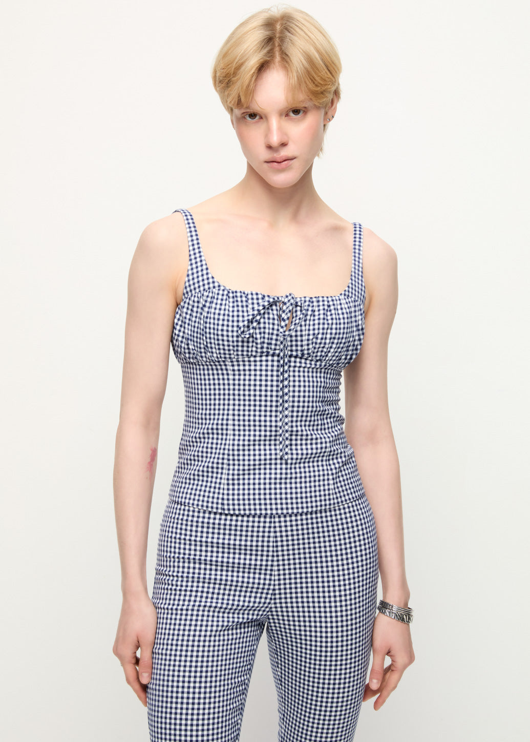 GINGHAM CAMISOLE