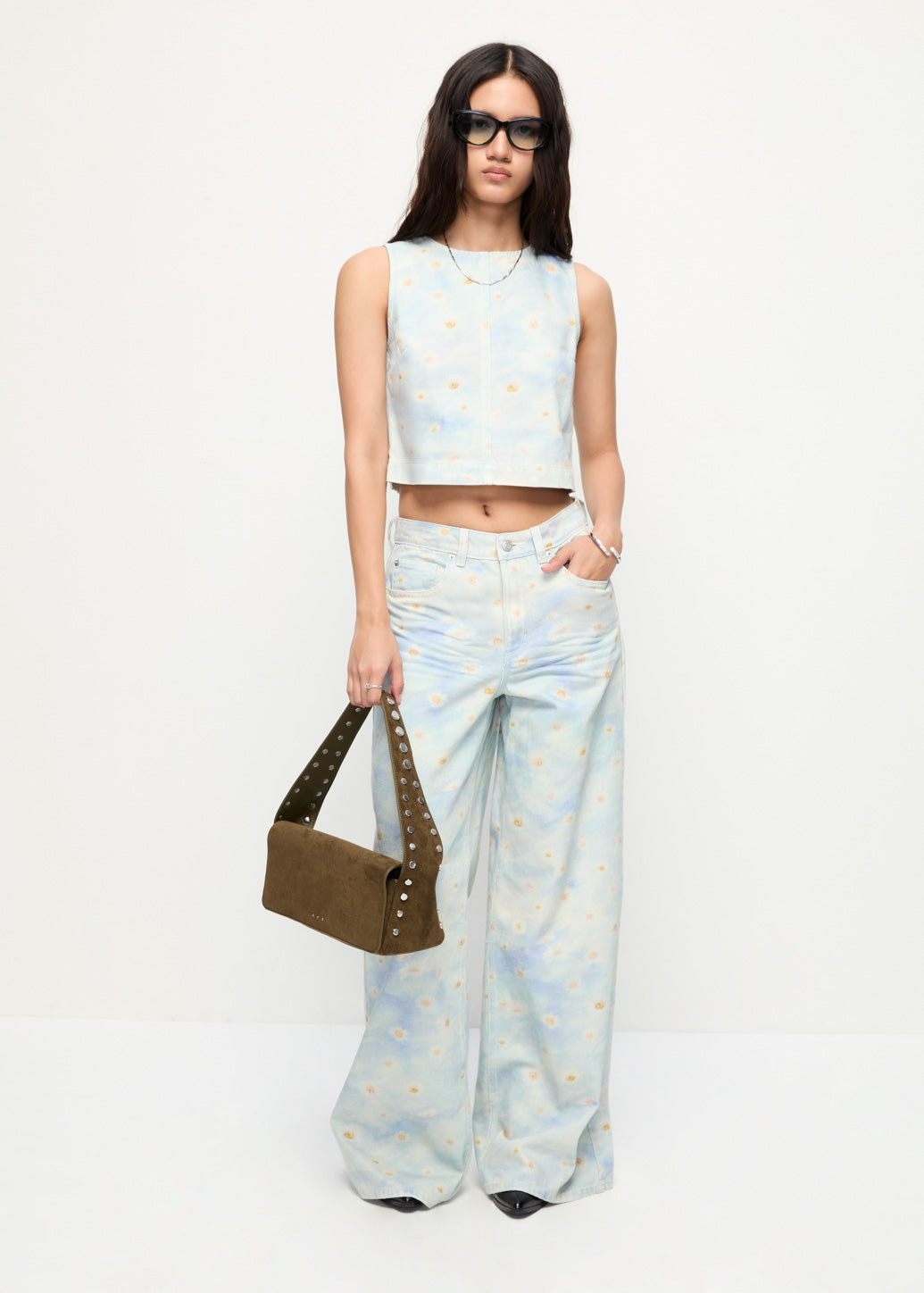 DAISY PRINTED VEST