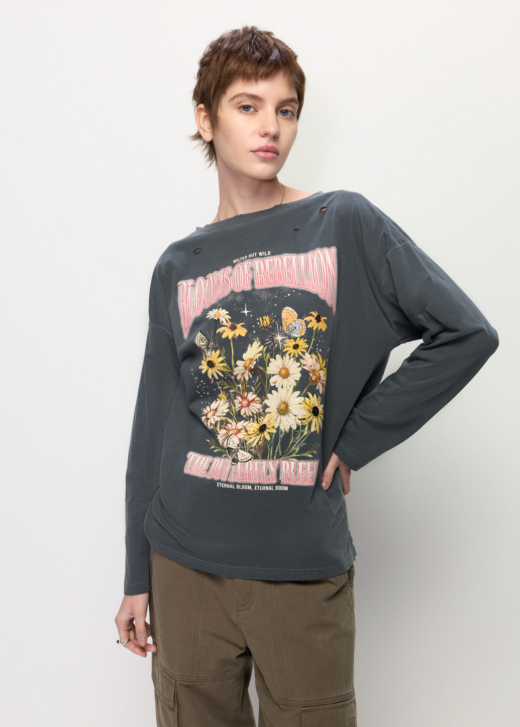 BLOOMS OF REBELLION GRAPHIC TEE