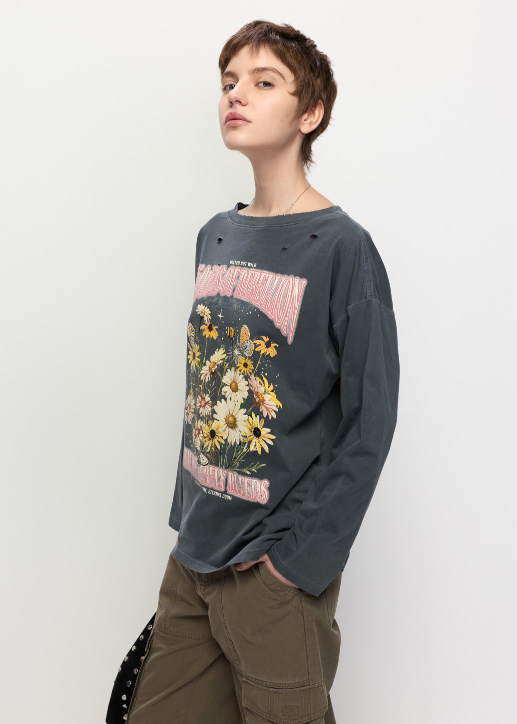 BLOOMS OF REBELLION GRAPHIC TEE