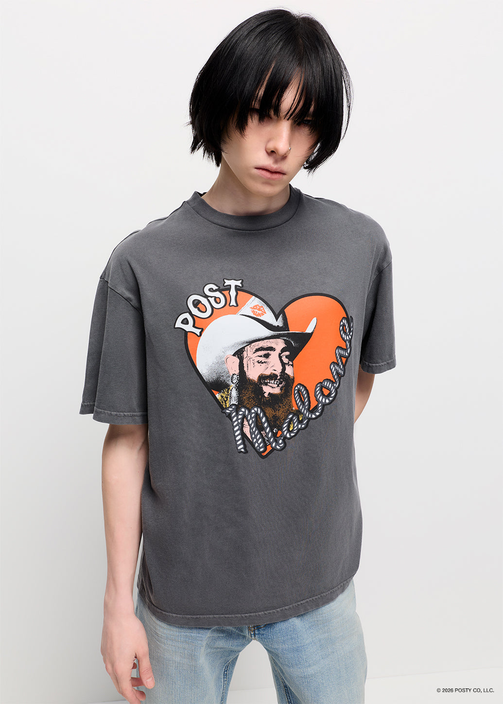 POST MALONE OVERSIZED GRAPHIC TEE