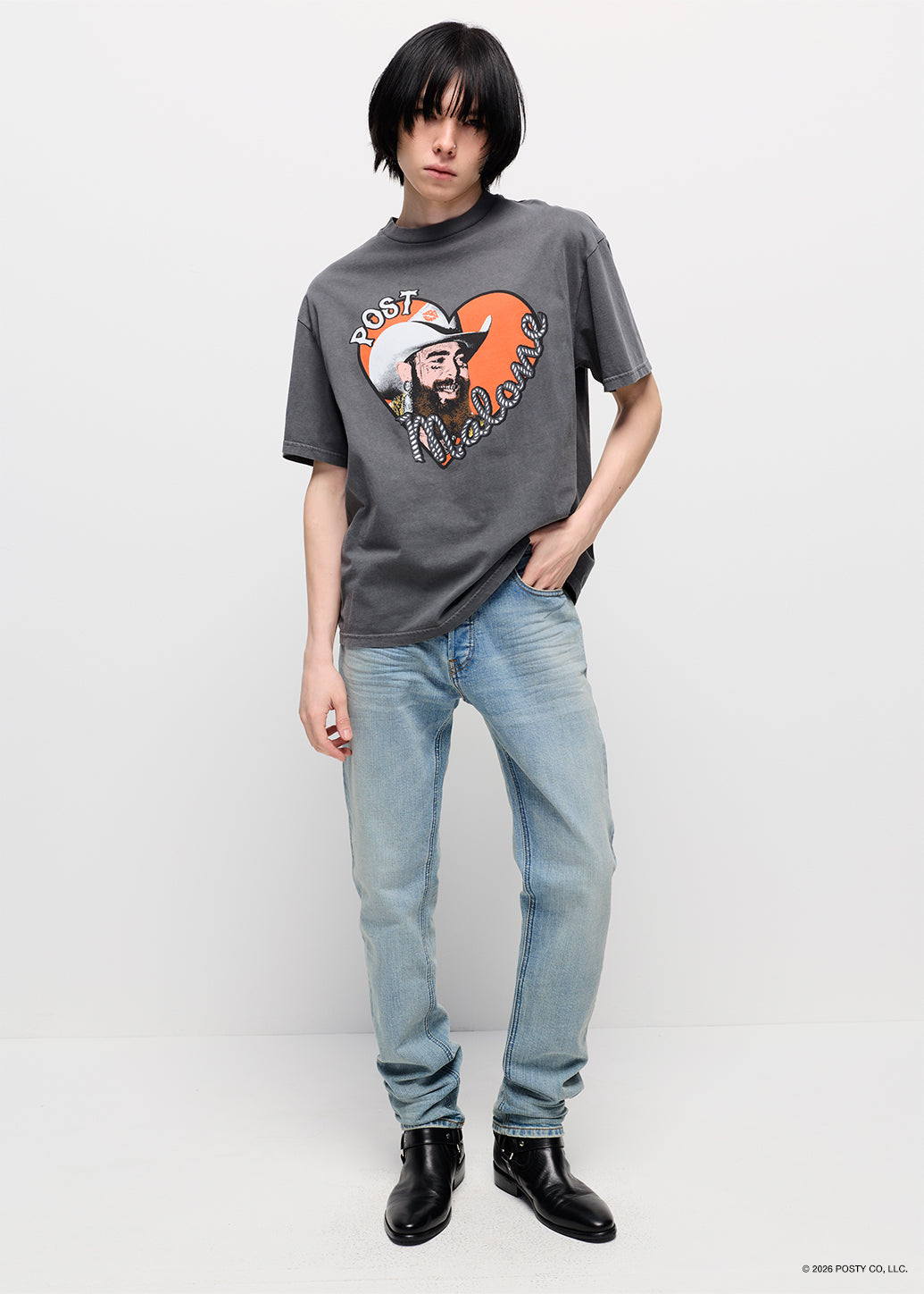 POST MALONE OVERSIZED GRAPHIC TEE