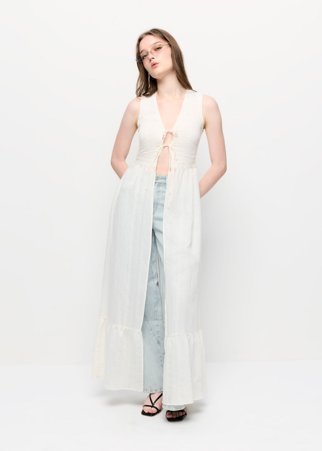 CASUAL TIERED MAXI DRESS