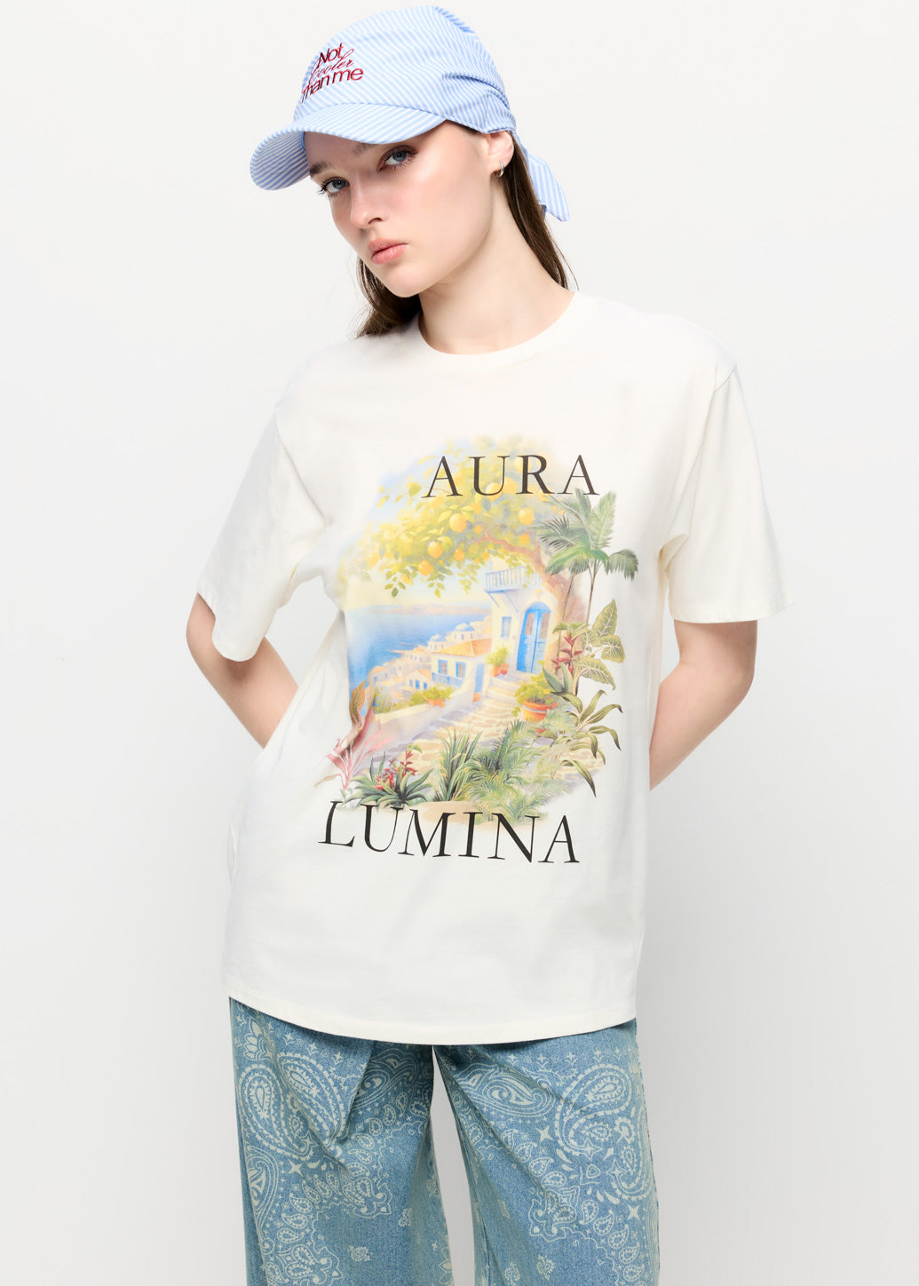 AURA LUMINA GRAPHIC TEE