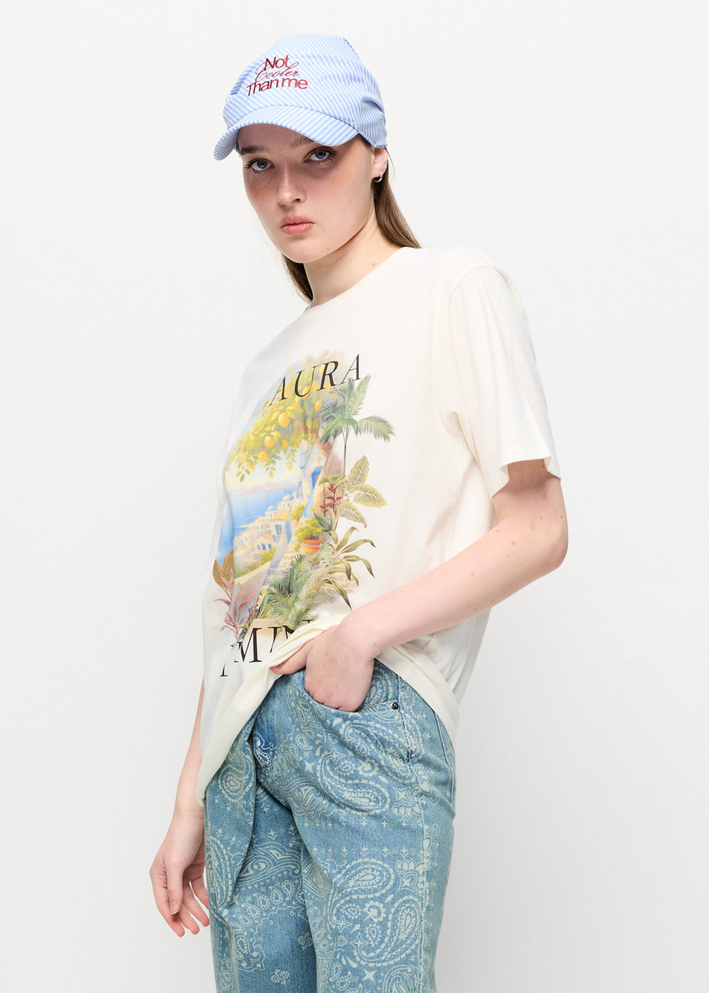 AURA LUMINA GRAPHIC TEE