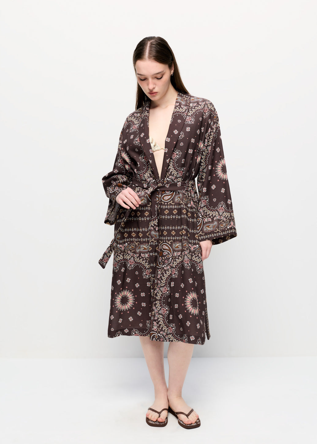 PAISLEY PRINTED COVER-UP