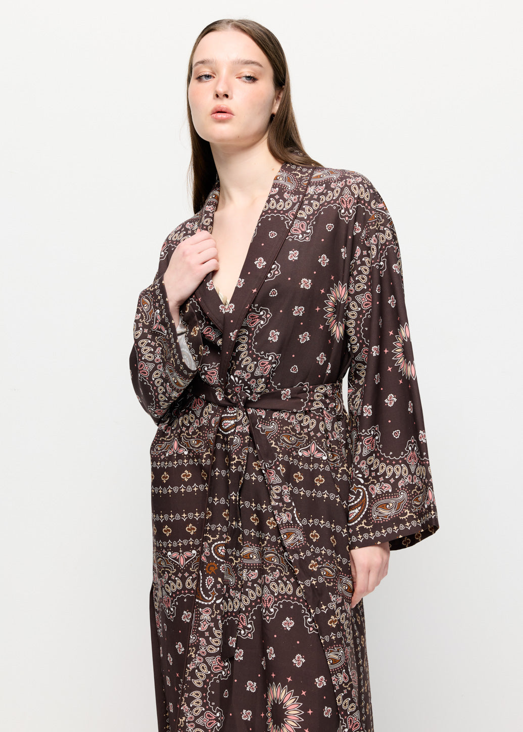 PAISLEY PRINTED COVER-UP