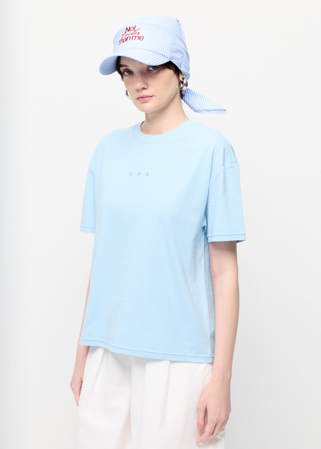 OVERSIZED LOGO PRINTED TEE