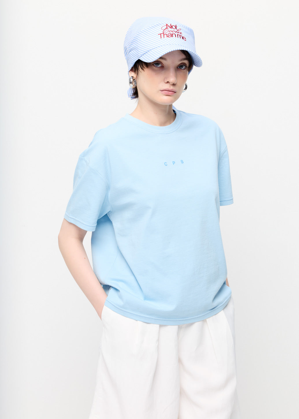 OVERSIZED LOGO PRINTED TEE