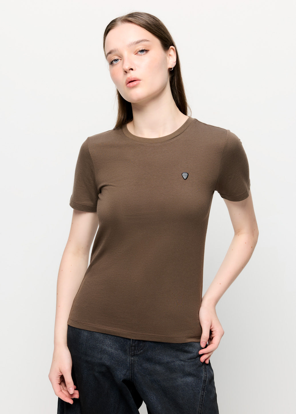MODAL BLEND O-NECK T-SHIRT