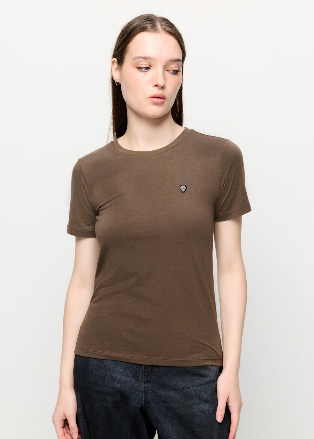 MODAL BLEND O-NECK T-SHIRT