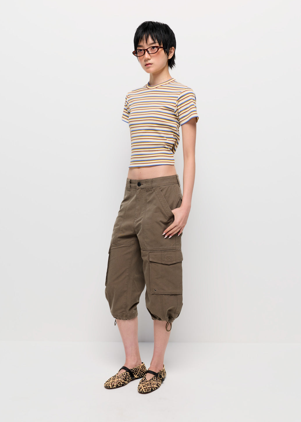 CARGO CAPRI PANTS