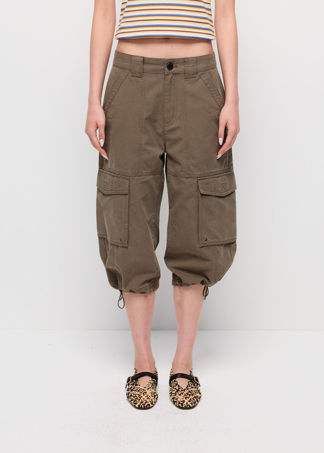 CARGO CAPRI PANTS