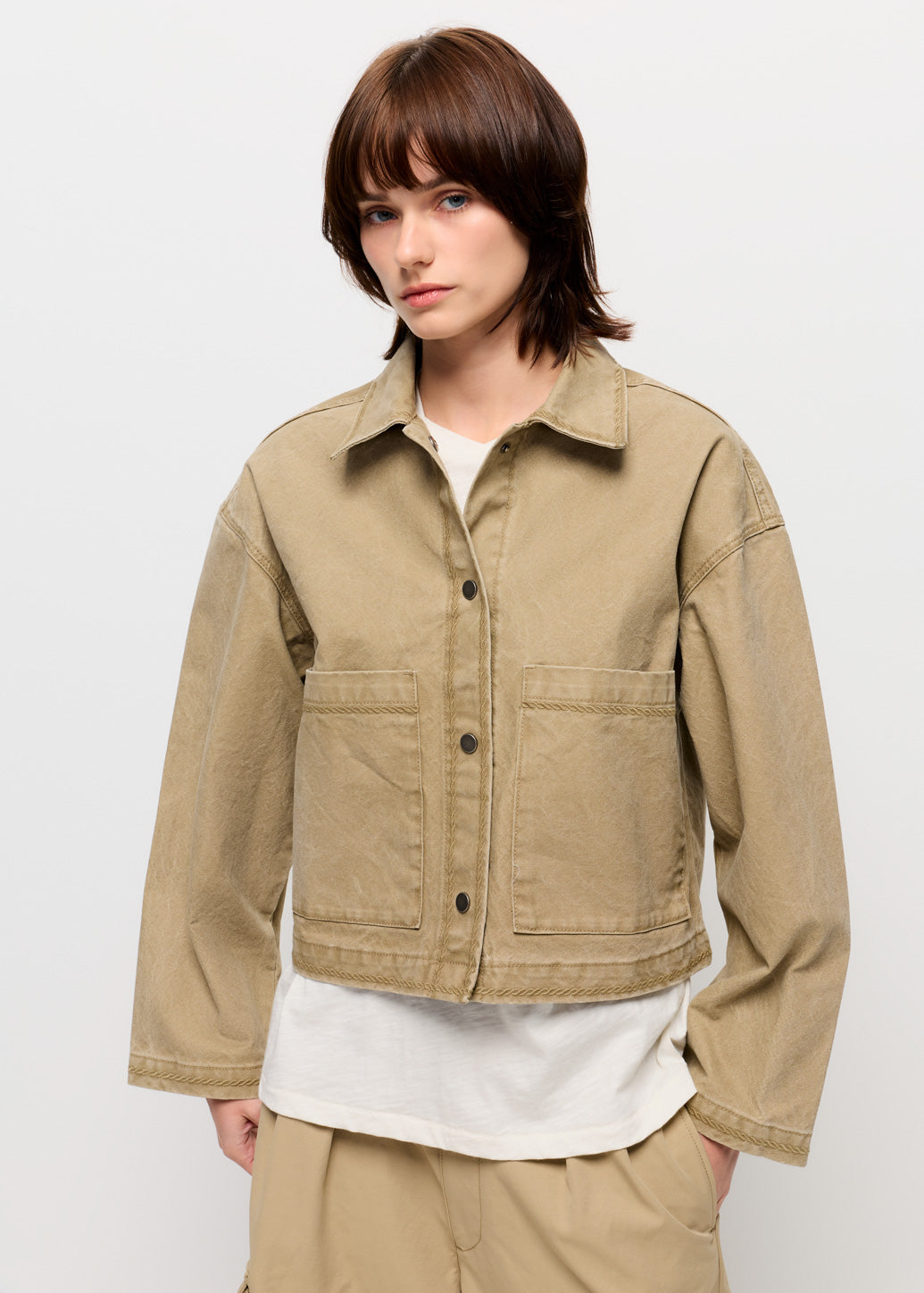 BROWN WORKWEAR JACKET