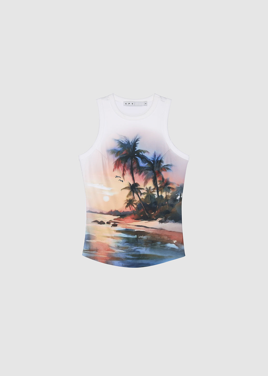 ISLAND PRINTED TANK TOP