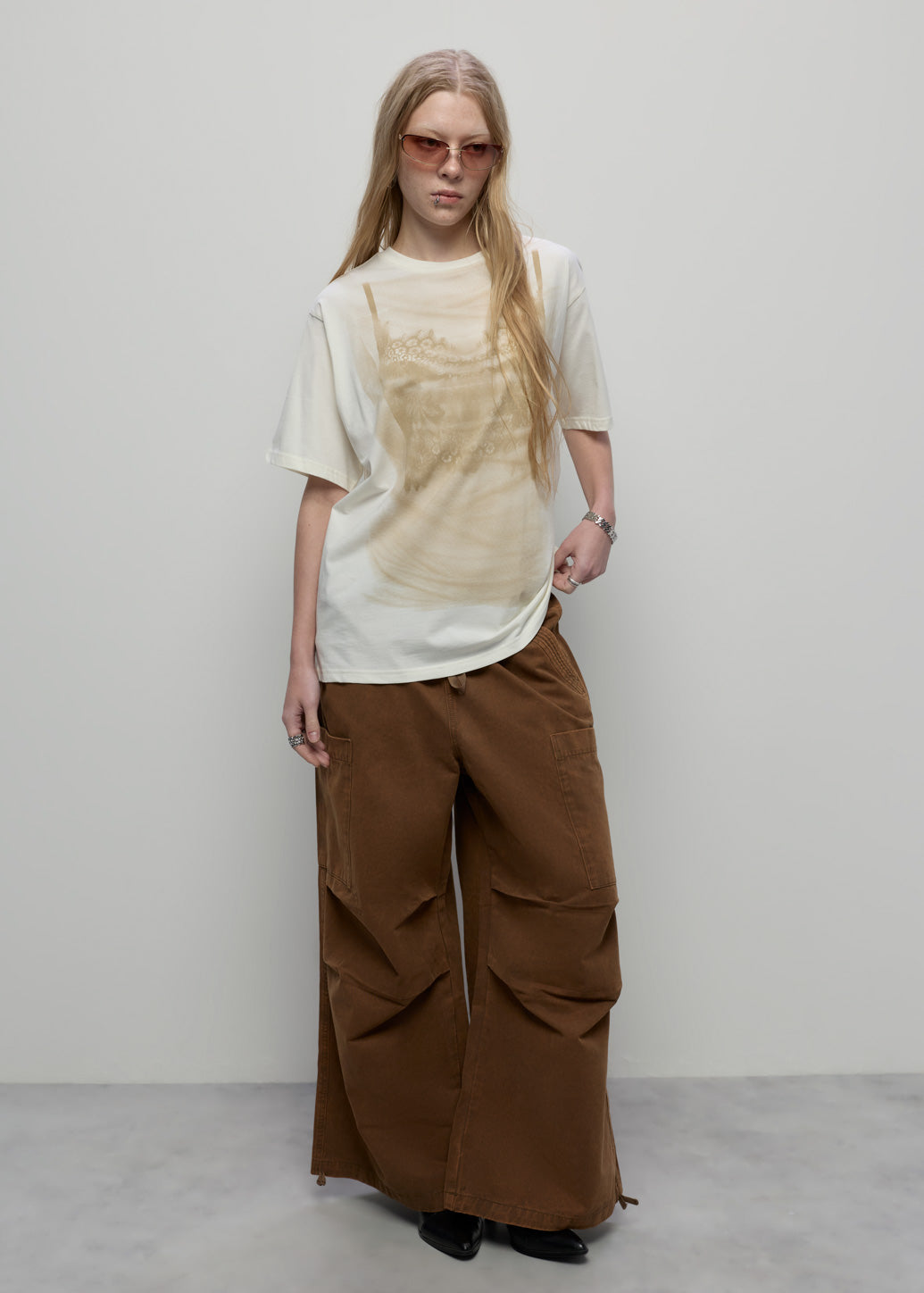 DRAWSTRING PARACHUTE PANTS