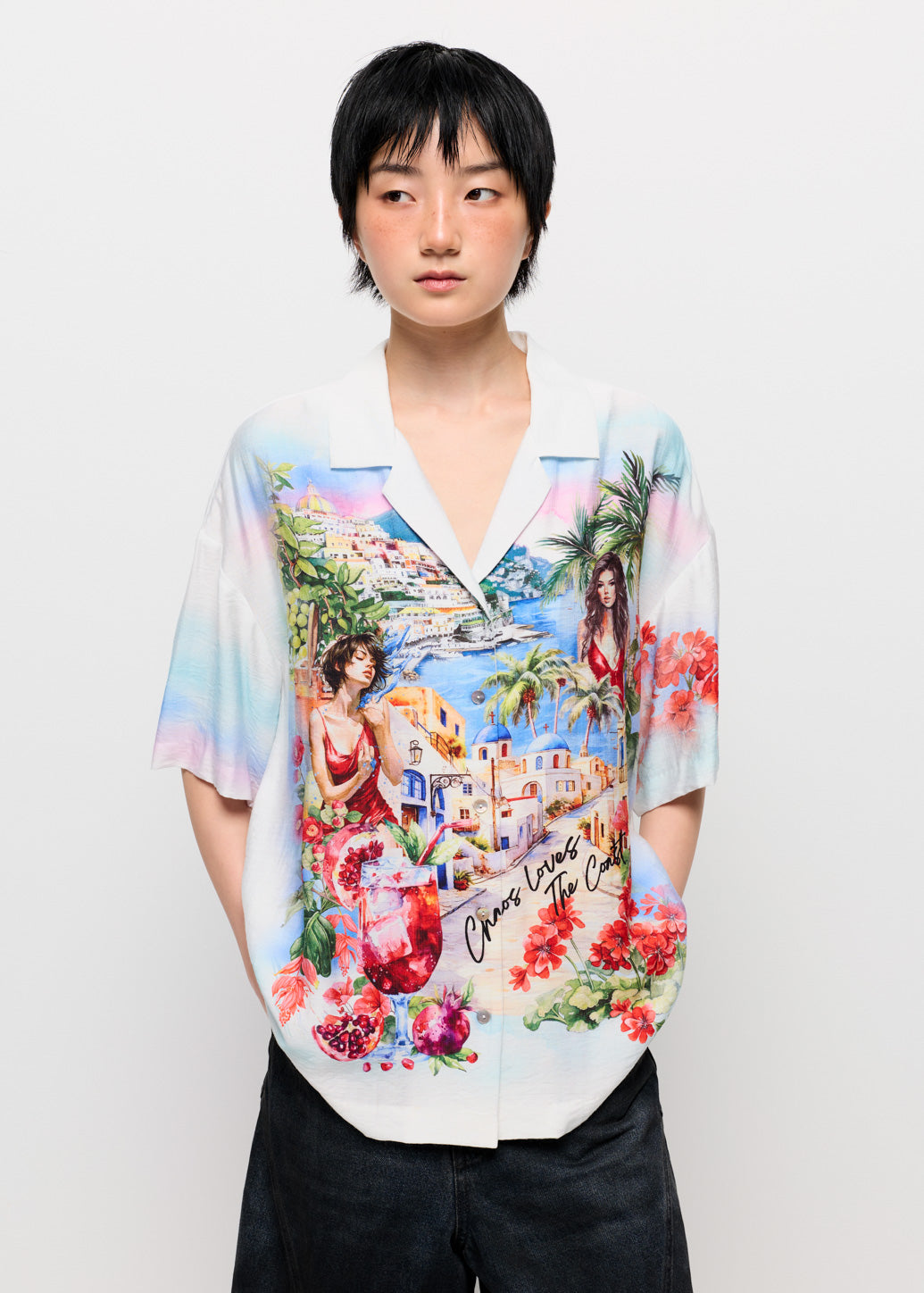 RIVIERA SCENIC PRINTED SHIRT