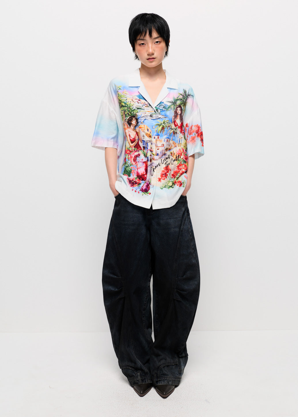 RIVIERA SCENIC PRINTED SHIRT