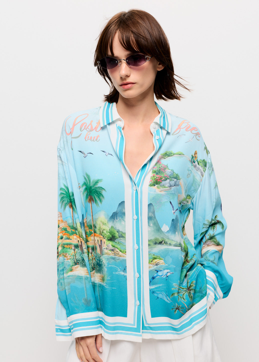 SCENIC PRINTED HAWAII SHIRT