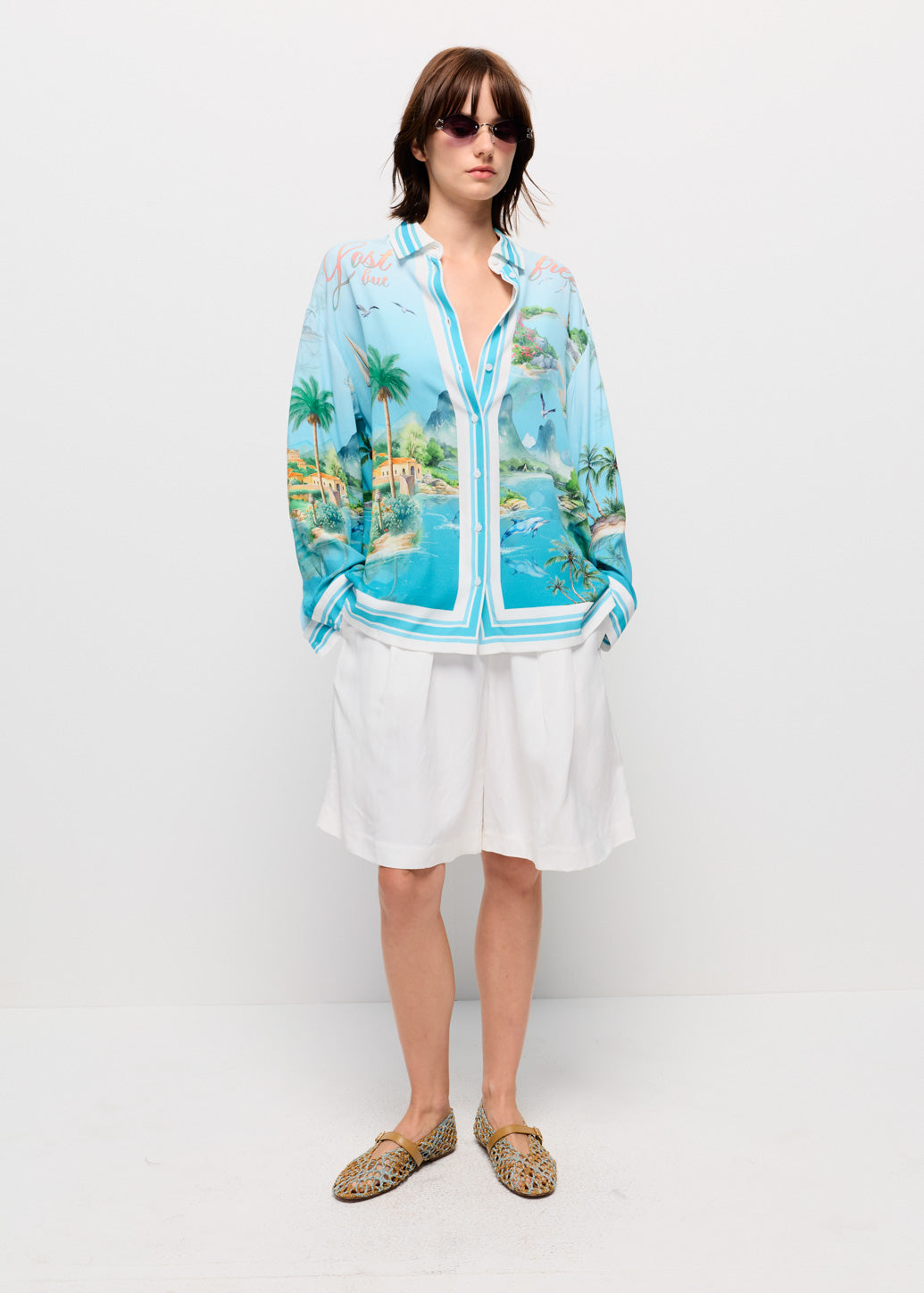 SCENIC PRINTED HAWAII SHIRT