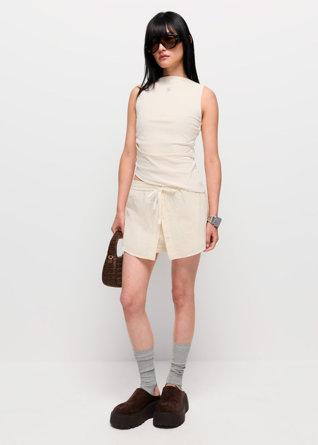 MINI COTTON SHORTS