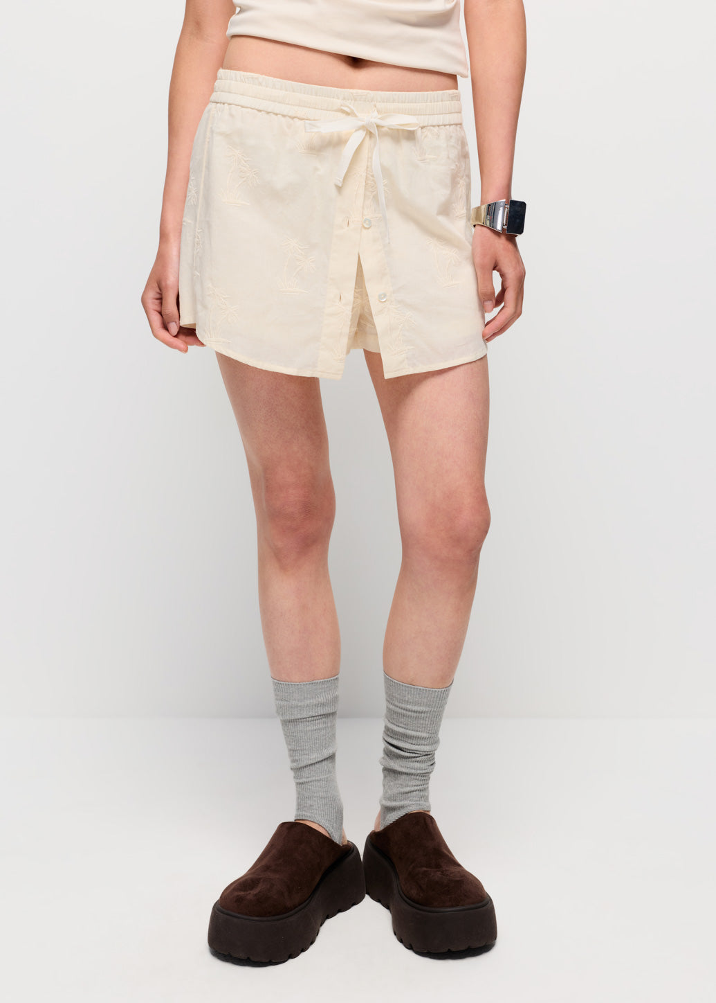 MINI COTTON SHORTS