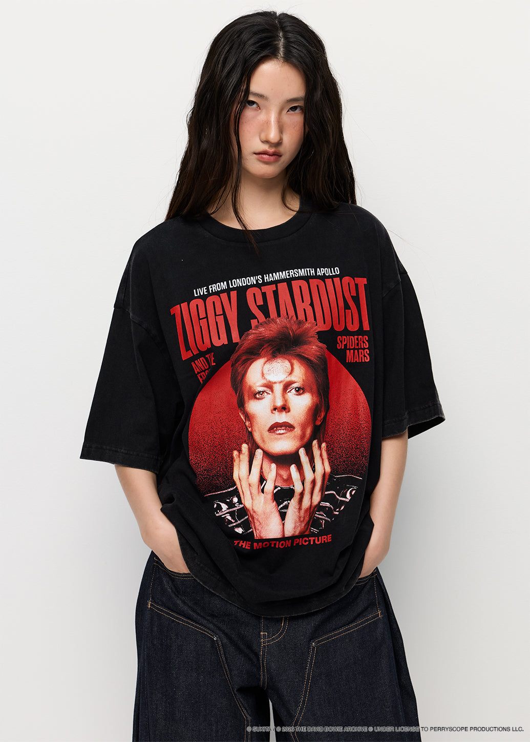 ZIGGY STARDUST GRAPHIC BAND TEE
