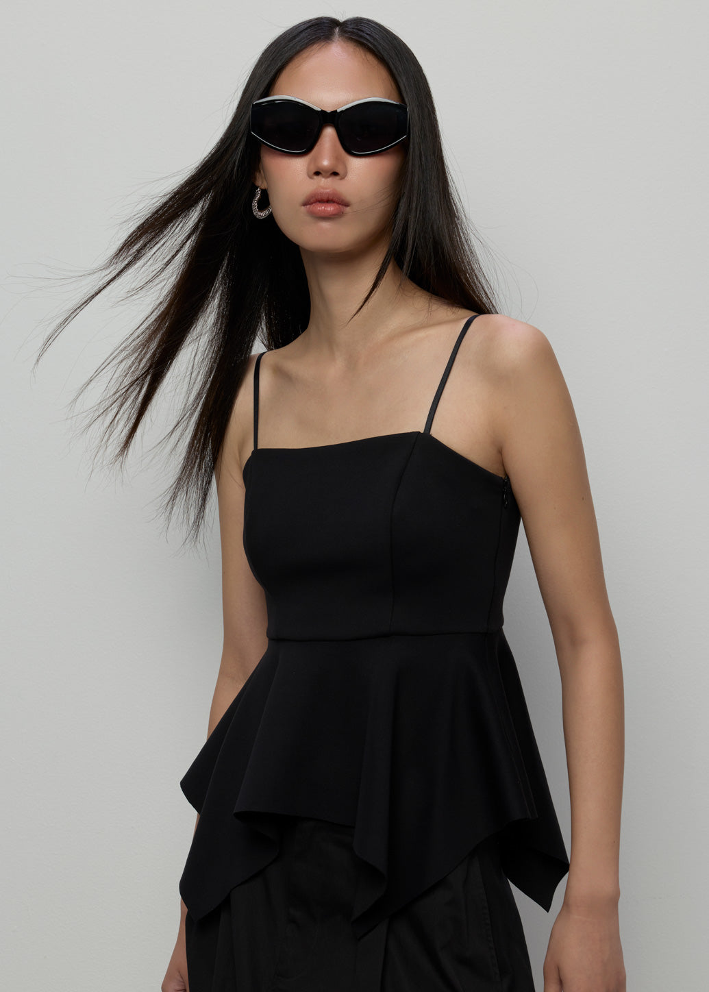 PEPLUM CAMISOLE TOP