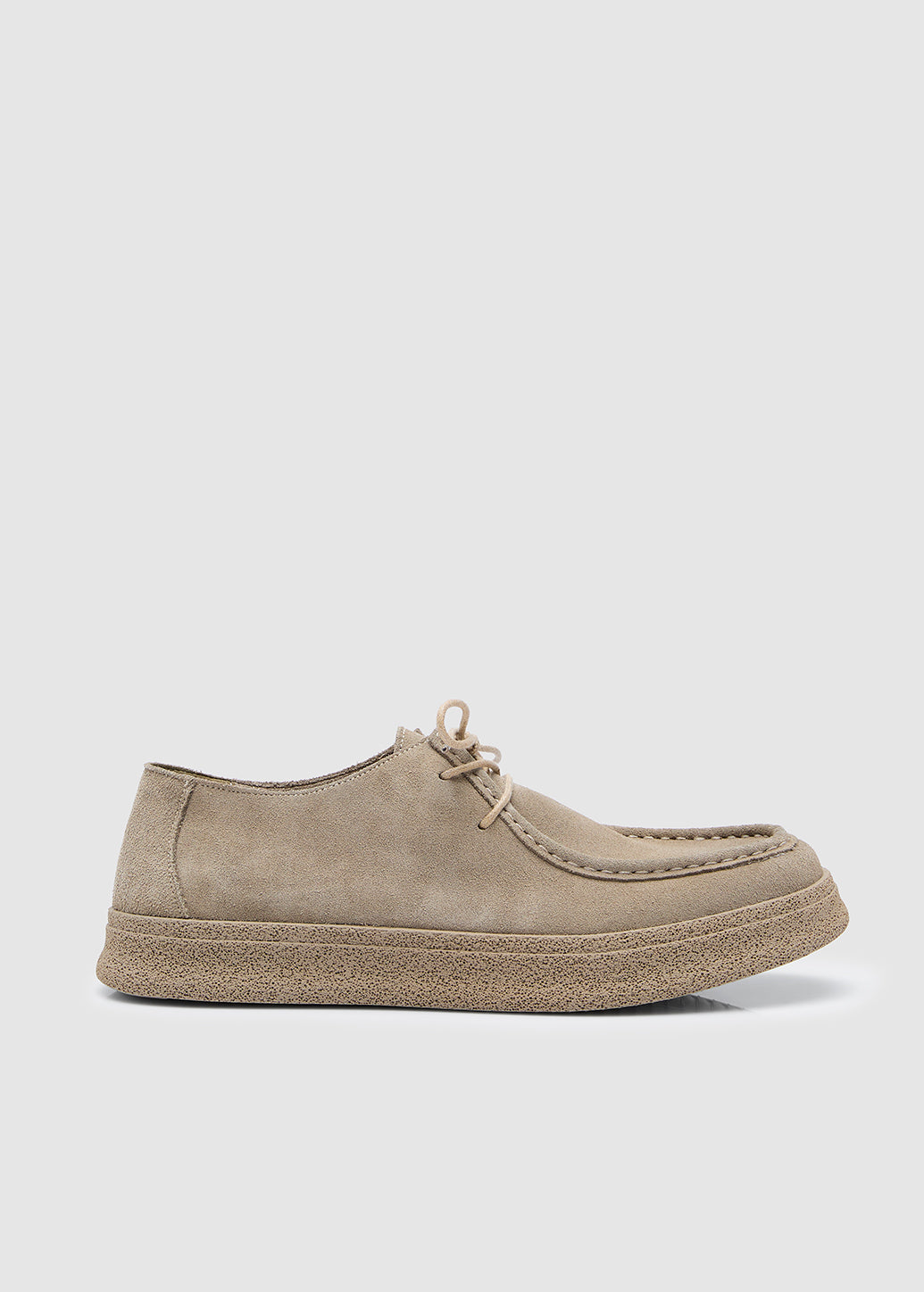 SUEDE MOC-TOE MULE