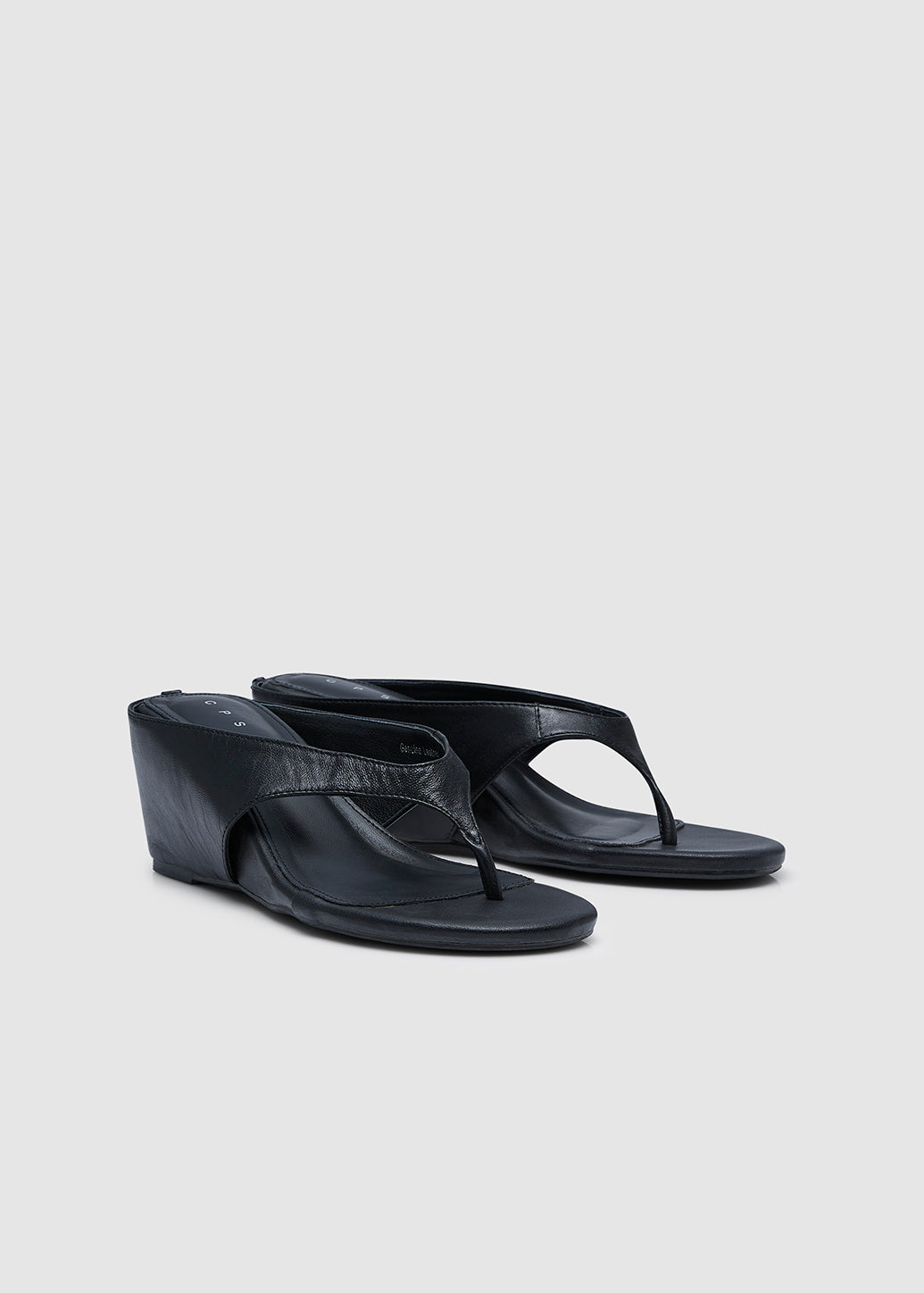 MID HEEL WEDGE SANDAL