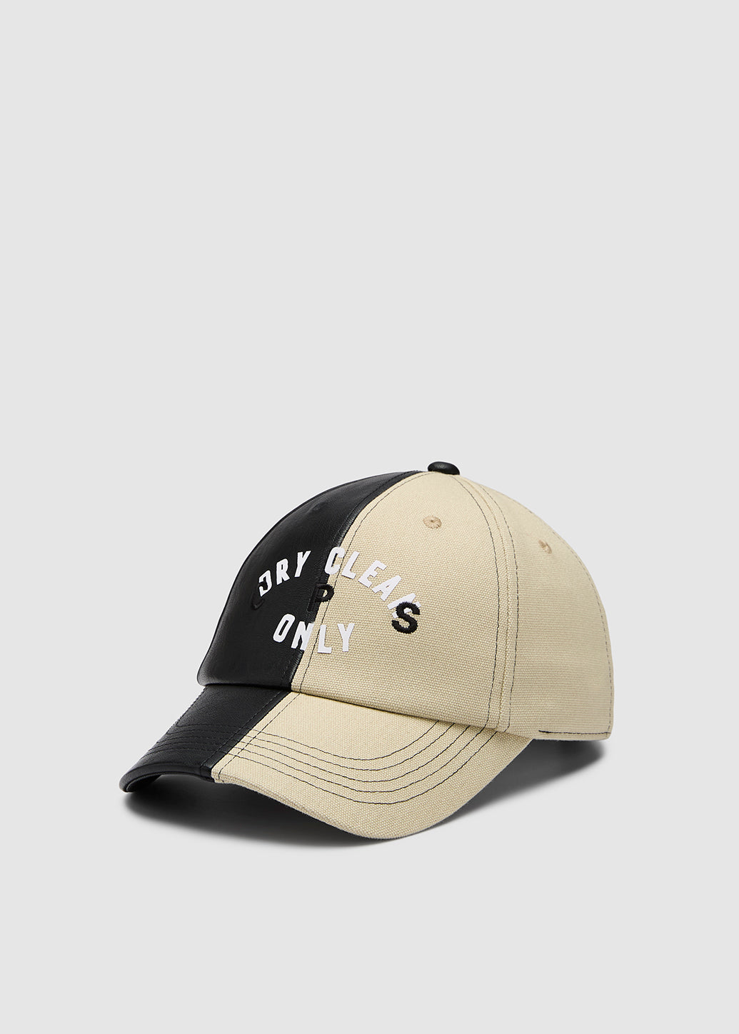DRY CLEAN ONLY TWO-TONE GRAPHIC CAP