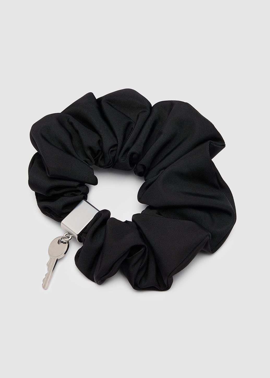 KEY CHARM SCRUNCHIE