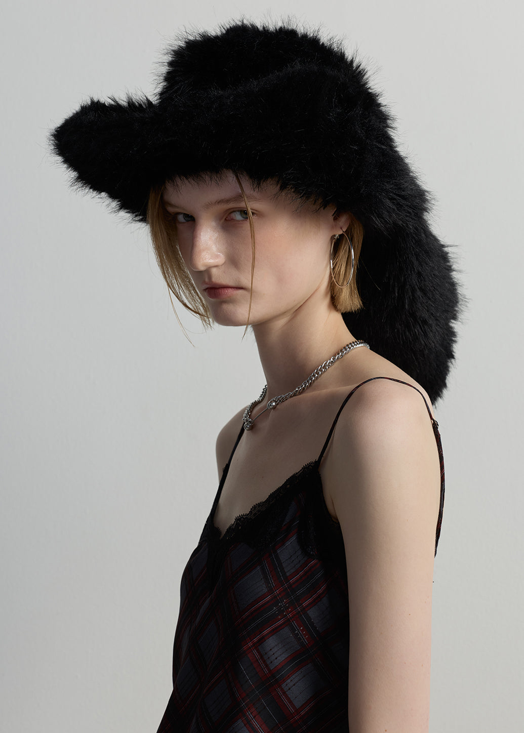 FUR COWBOY HAT