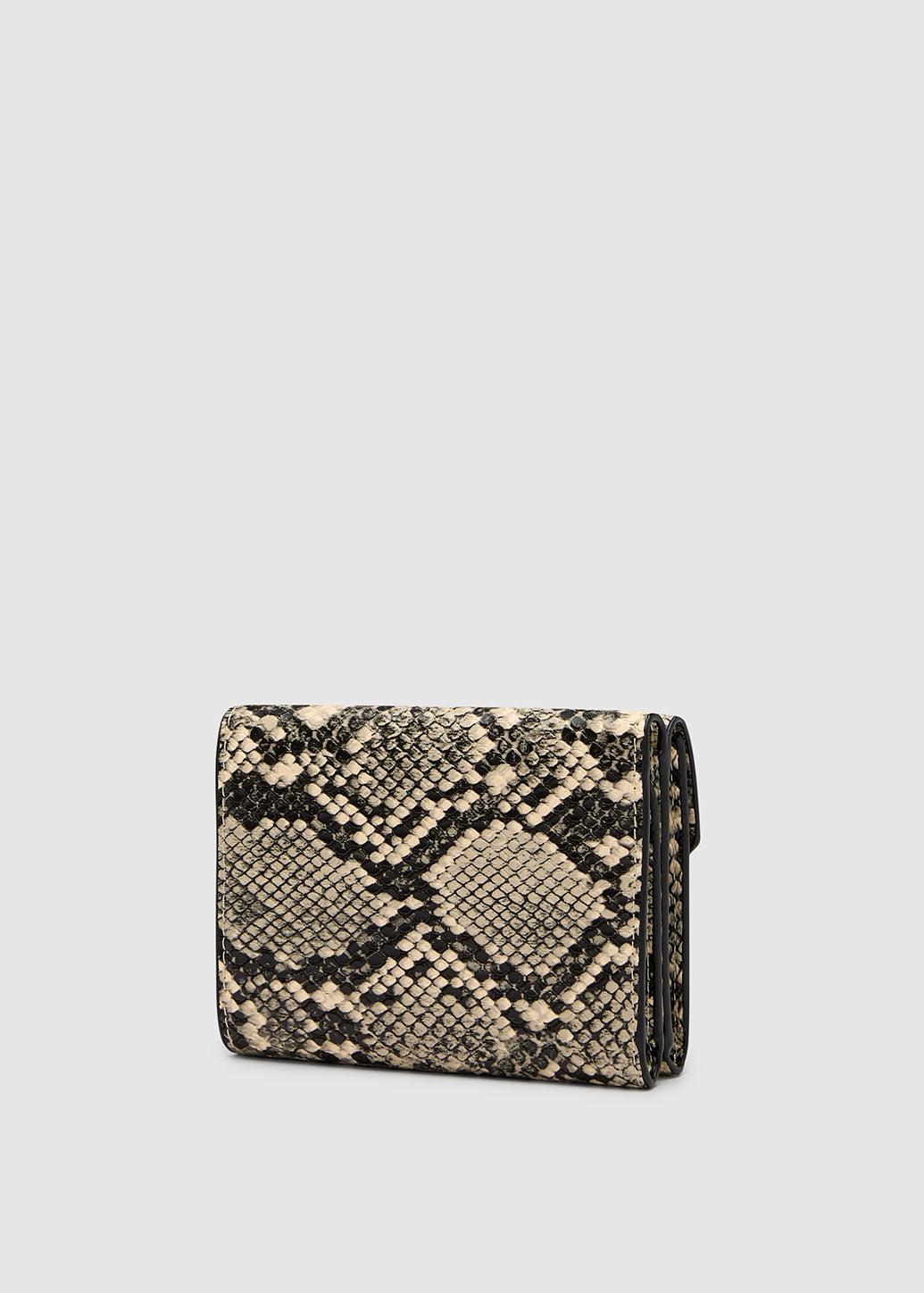 TEXTURED TRIFOLD WALLET