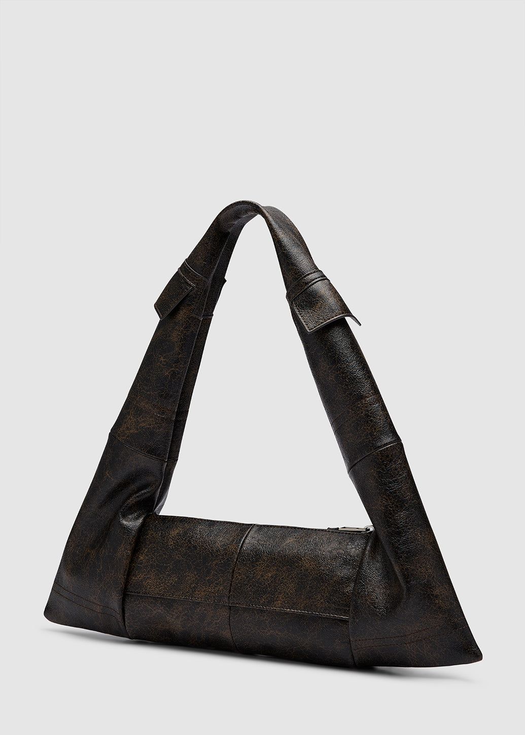 RING-DETAIL BAGUETTE BAG
