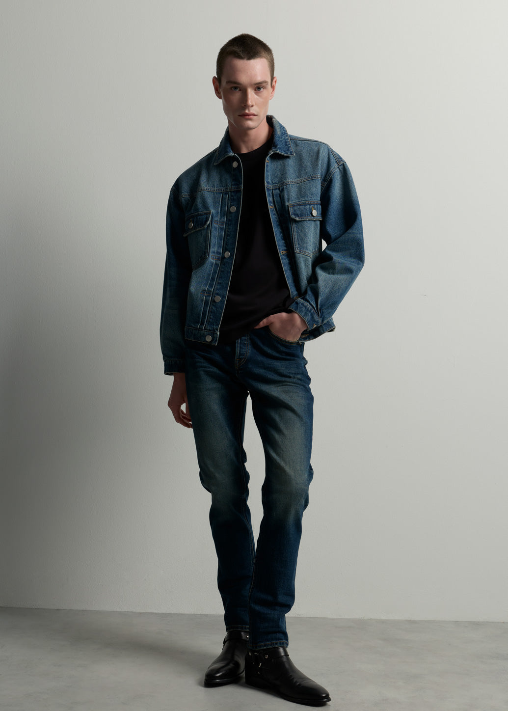 SKINNY BLUE JEANS