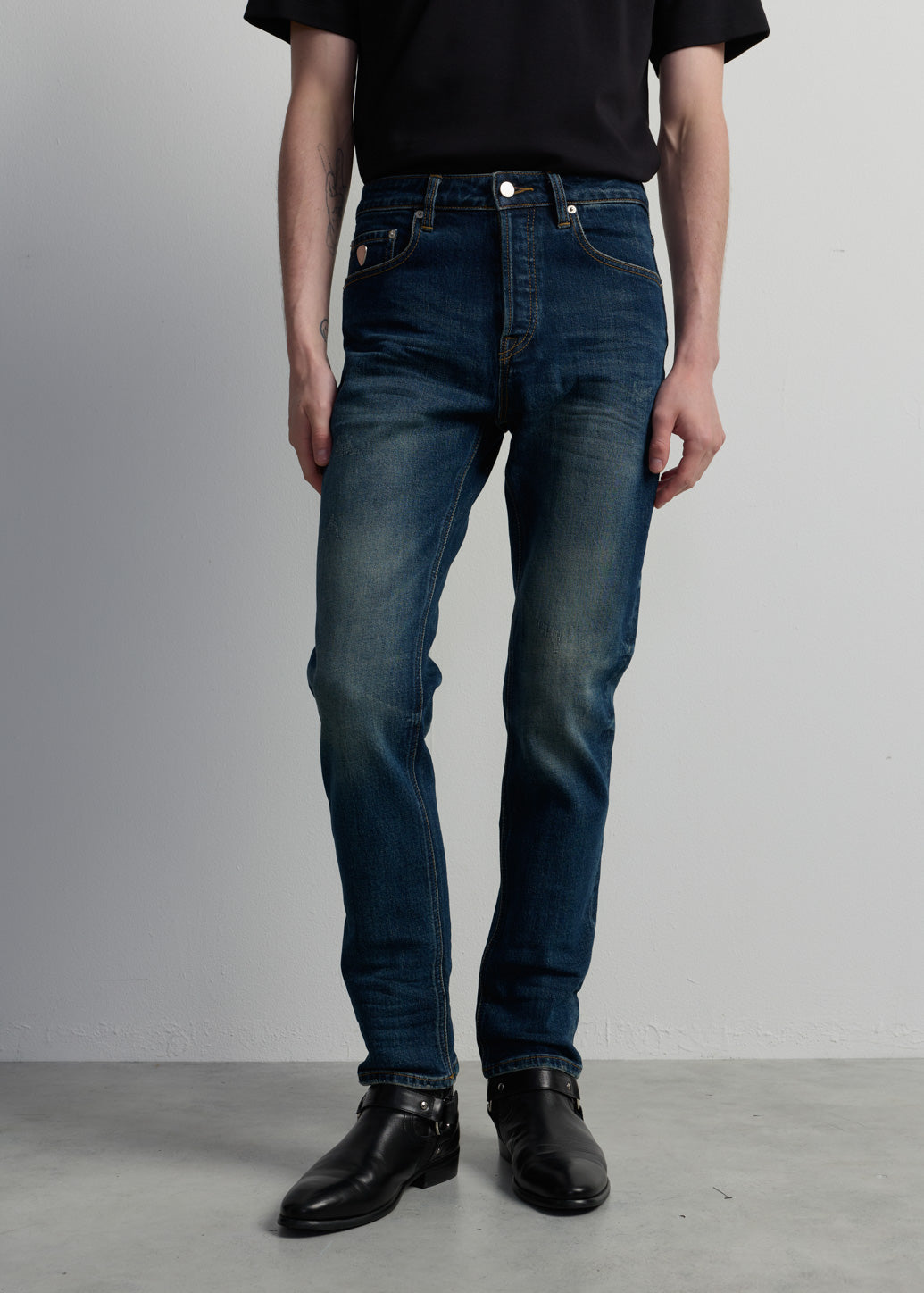 SKINNY BLUE JEANS