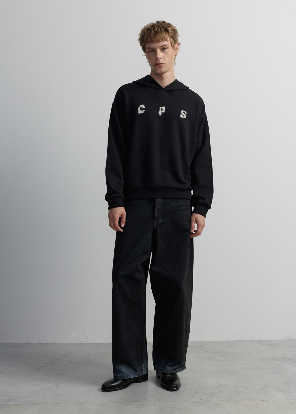 C P S LOGO TERRY HOODIE