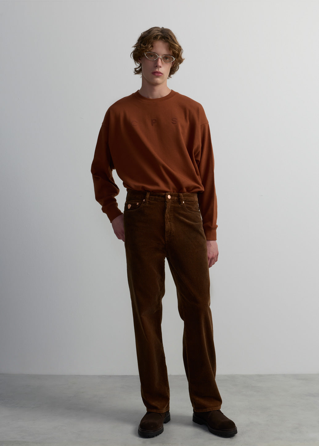 BROWN CORDUROY JEANS