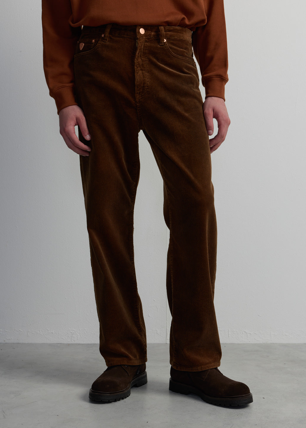 BROWN CORDUROY JEANS