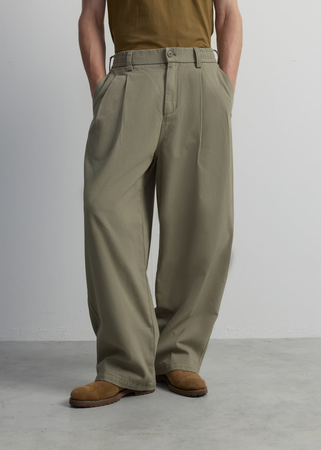 LOOSE WIDE PANTS