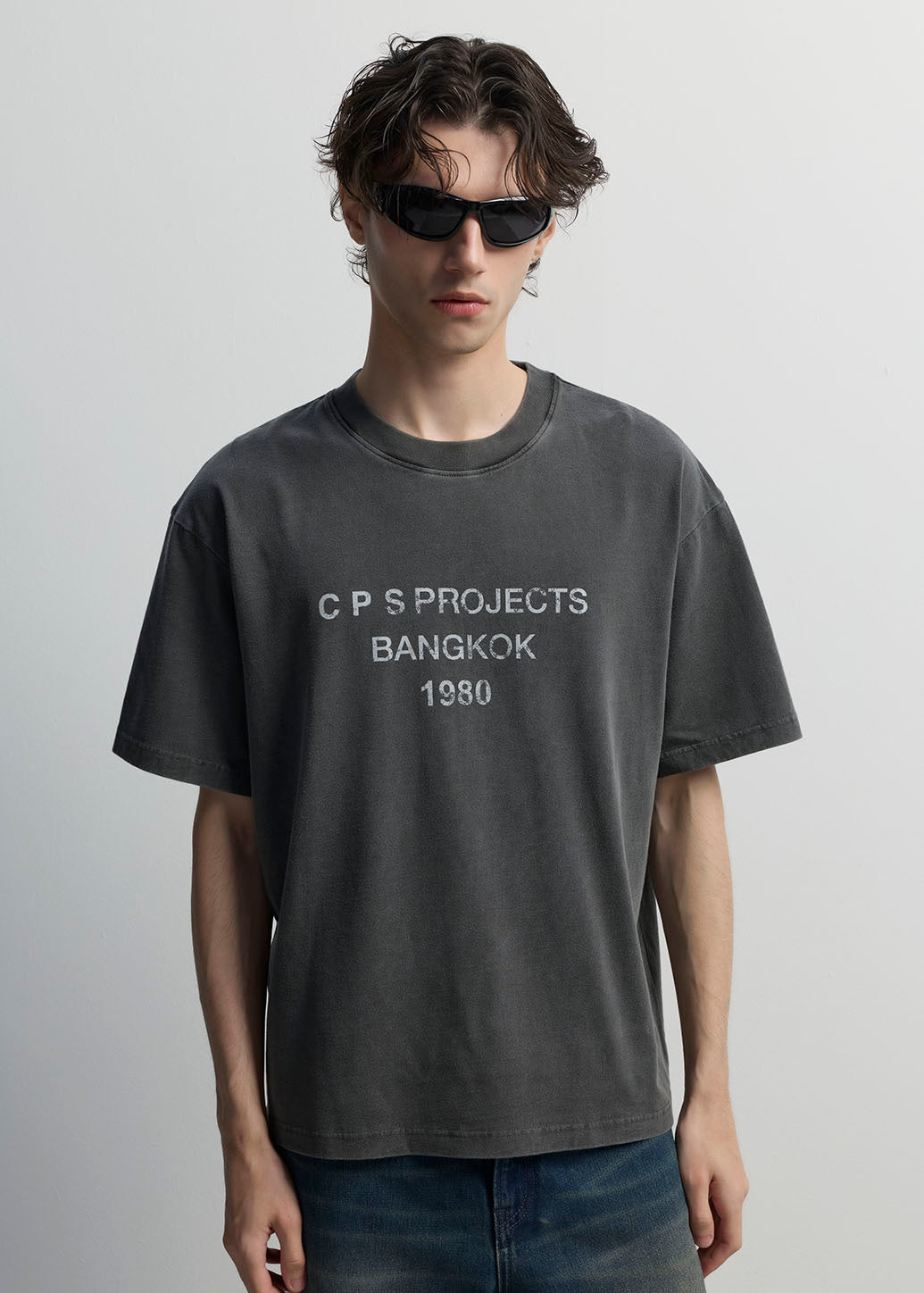 CPS PROJECTS 1980 TYPOGRAPHY GRAPHIC TEE