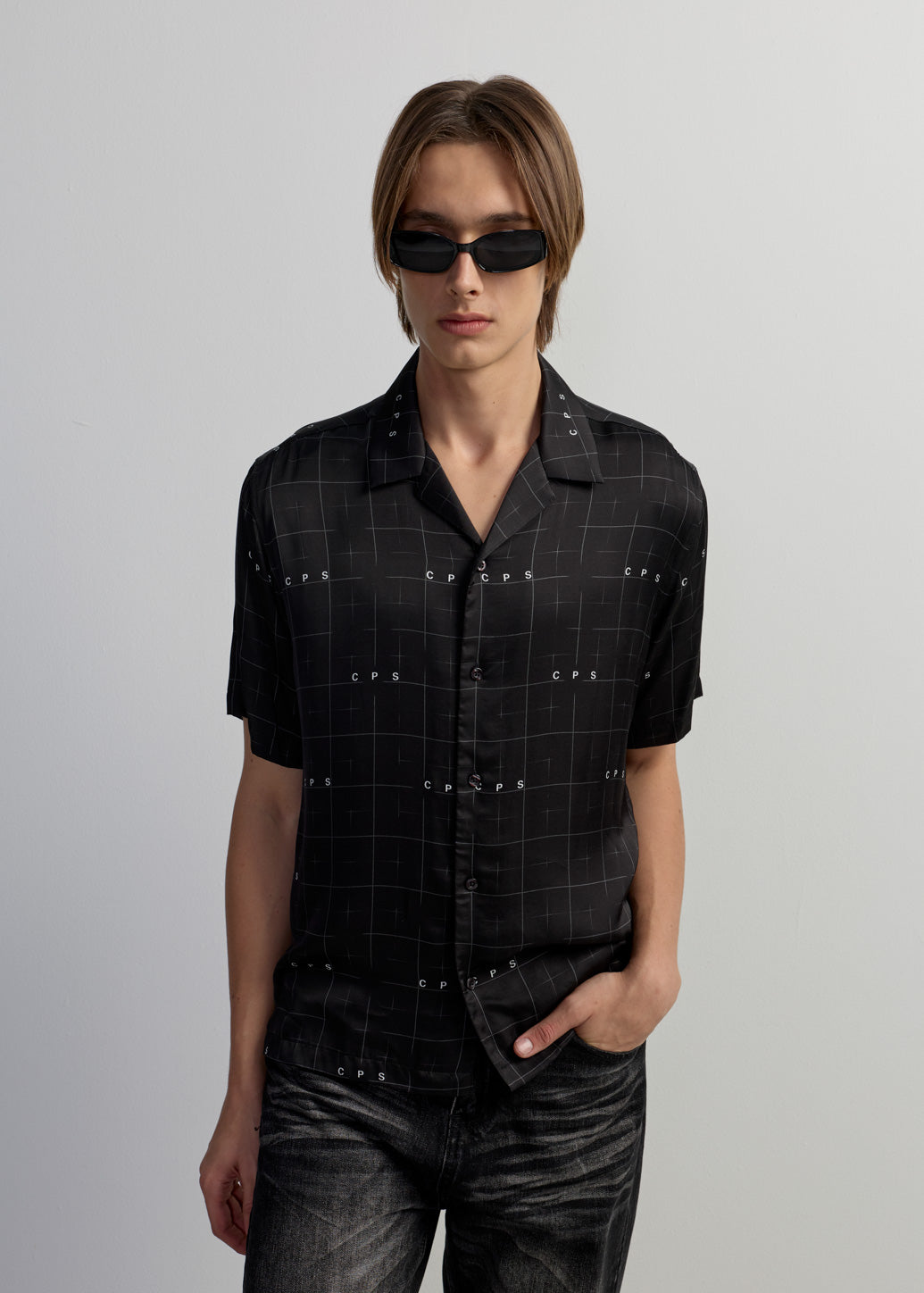 VISCOSE GRAPHIC PRINTED SHIRT