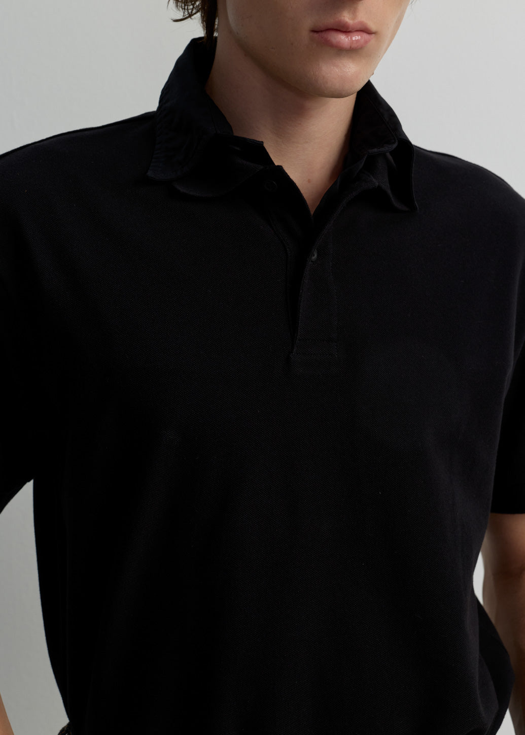 DOUBLE COLLAR POLO SHIRT